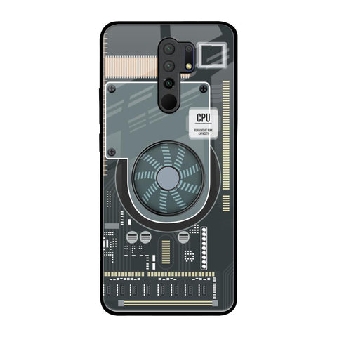 Motherboard Circuit Glossy Case for Redmi 9 prime