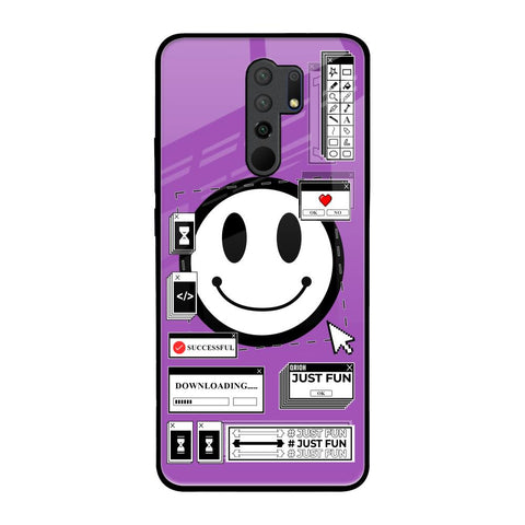 Code with Smile Glossy Case for Redmi 9 prime