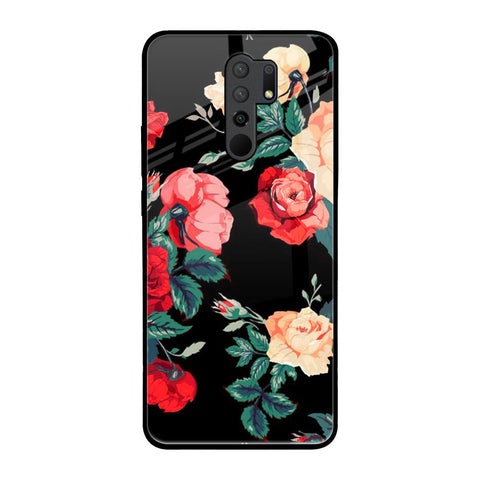 Floral Bunch Glossy Case For Redmi 9 prime