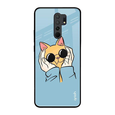 Adorable Cute Kitty Glossy Case For Redmi 9 prime