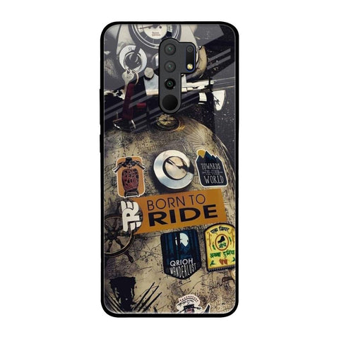 Ride Mode On Glossy Case for Redmi 9 prime