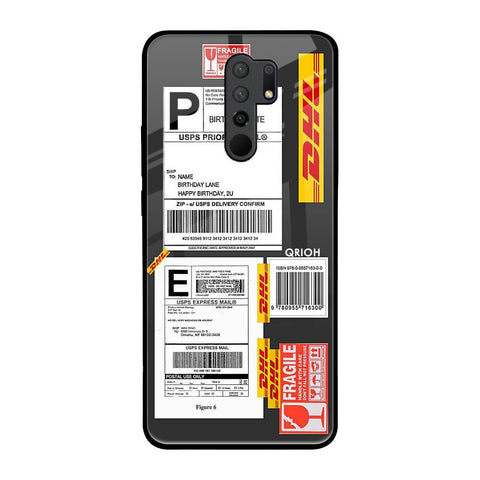 Cool Barcode Label Glossy Case For Redmi 9 prime