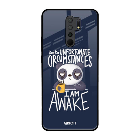 Struggling Panda Glossy Case for Redmi 9 prime