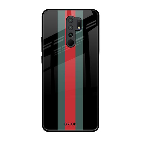 Vertical Stripes Glossy Case for Redmi 9 prime