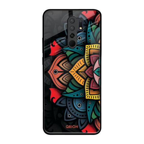 Retro Gorgeous Flower Glossy Case for Redmi 9 prime