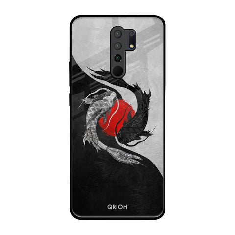 Japanese Art Glossy Case for Redmi 9 prime