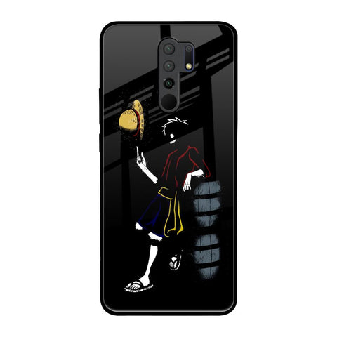 Luffy Line Art Glossy Case for Redmi 9 prime