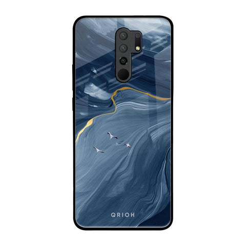 Deep Ocean Marble Glossy Case for Redmi 9 prime