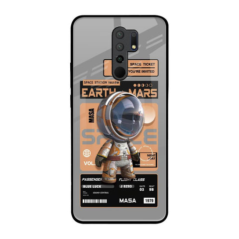 Space Ticket Glossy Case for Redmi 9 prime