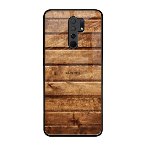 Wooden Planks Glossy Case for Redmi 9 prime