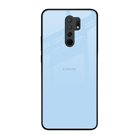 Pastel Sky Blue Glossy Case for Redmi 9 prime