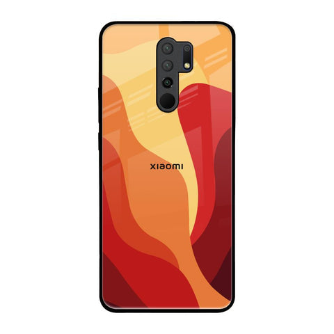 Magma Color Pattern Glossy Case for Redmi 9 prime