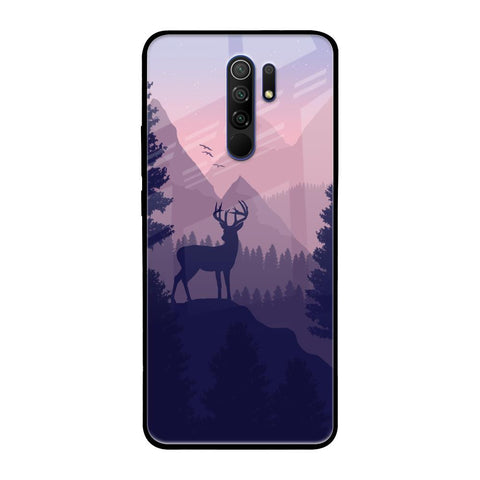 Deer In Night Glossy Case For Redmi 9 prime