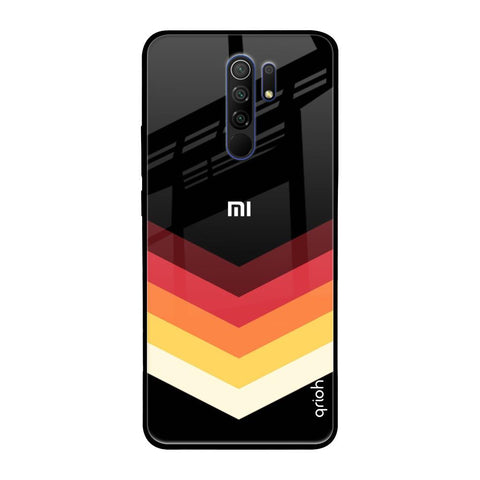 Abstract Arrow Pattern Glossy Case For Redmi 9 prime