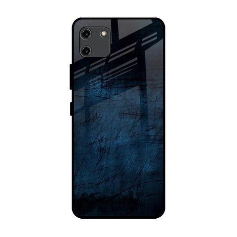 Dark Blue Grunge Glossy Case for Realme C11