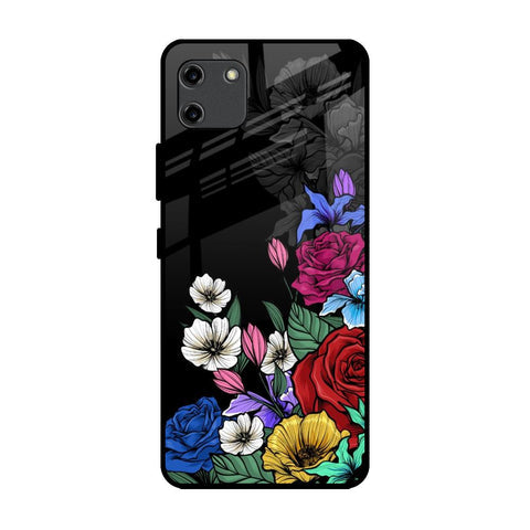Rose Flower Bunch Art Glossy Case for Realme C11