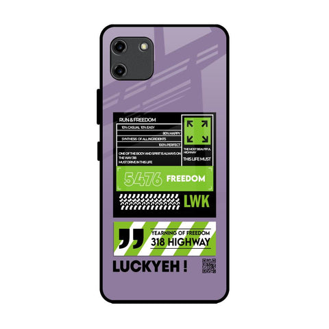 Run & Freedom Glossy Case for Realme C11