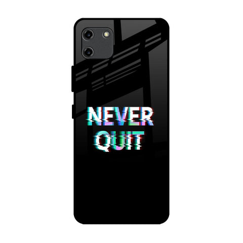 Never Quit Glossy Case For Realme C11
