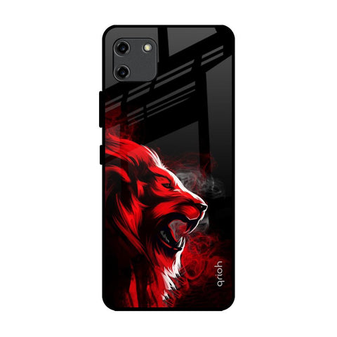 Red Angry Lion Glossy Case for Realme C11