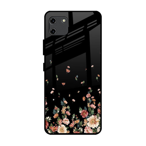 Floating Floral Print Glossy Case for Realme C11