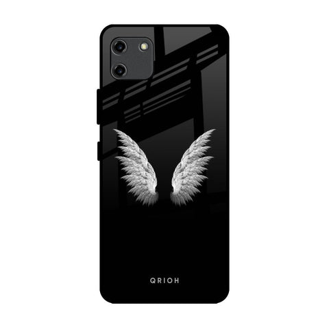 White Angel Wings Glossy Case for Realme C11