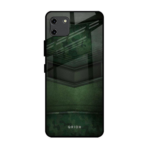 Green Leather Glossy Case for Realme C11
