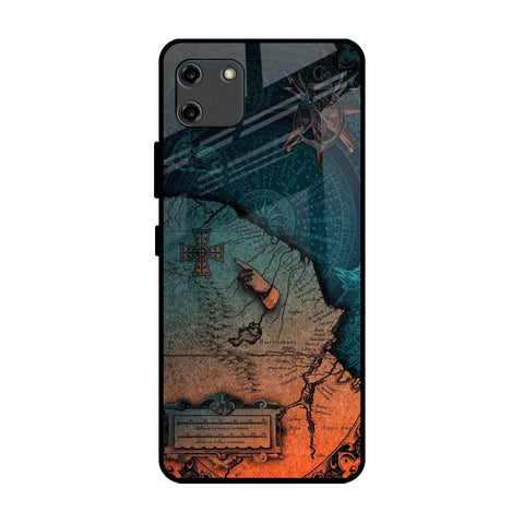 Geographical Map Glossy Case for Realme C11