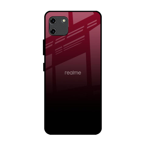 Wine Red Glossy Case For Realme C11