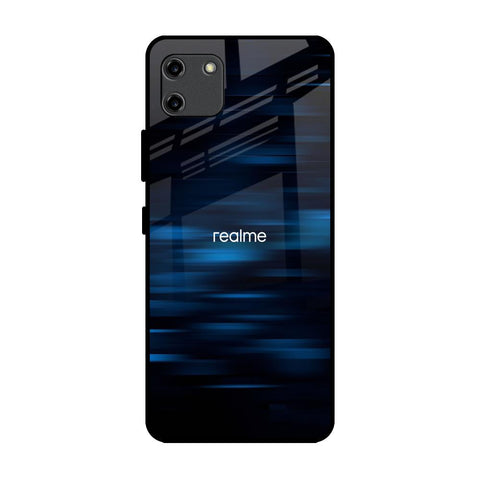 Blue Rough Abstract Glossy Case for Realme C11