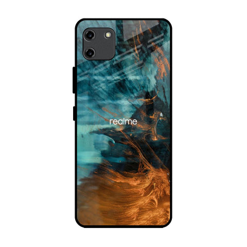 Golden Splash Glossy Case for Realme C11