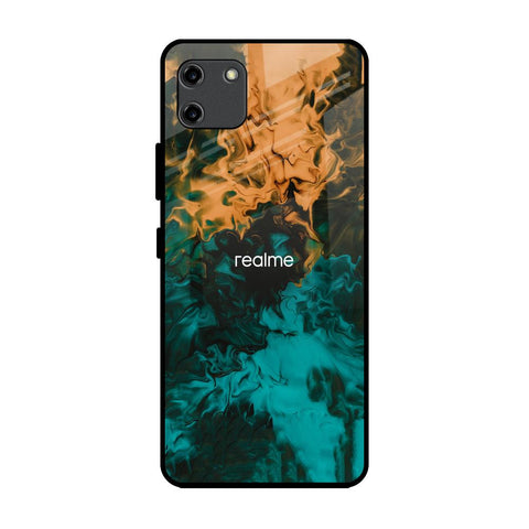 Watercolor Wave Glossy Case for Realme C11