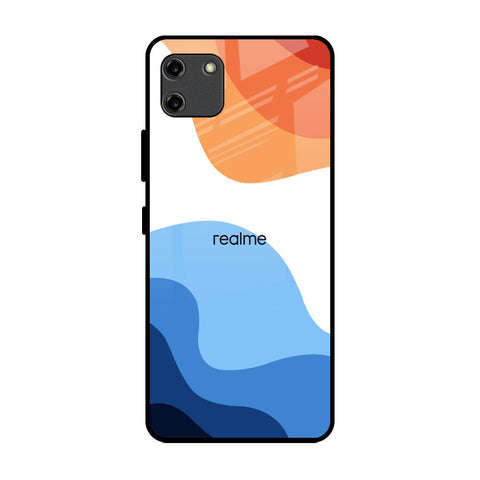 Wavy Color Pattern Glossy Case for Realme C11
