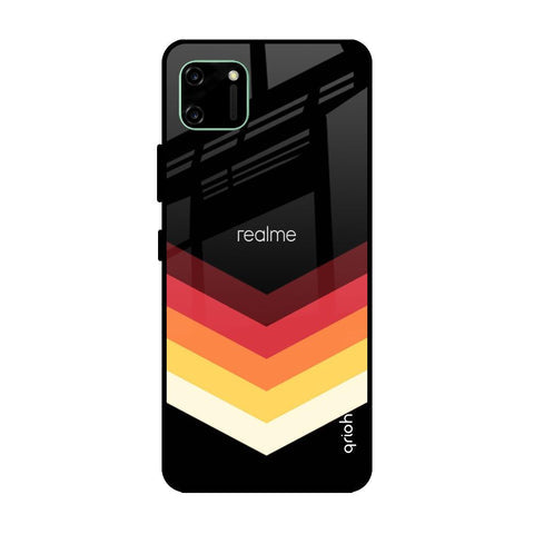 Abstract Arrow Pattern Glossy Case For Realme C11