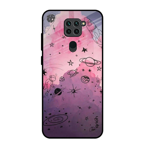 Space Doodles Glossy Case for Redmi Note 9
