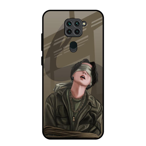 Blind Fold Glossy Case for Redmi Note 9