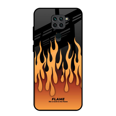 Fire Flame Glossy Case for Redmi Note 9