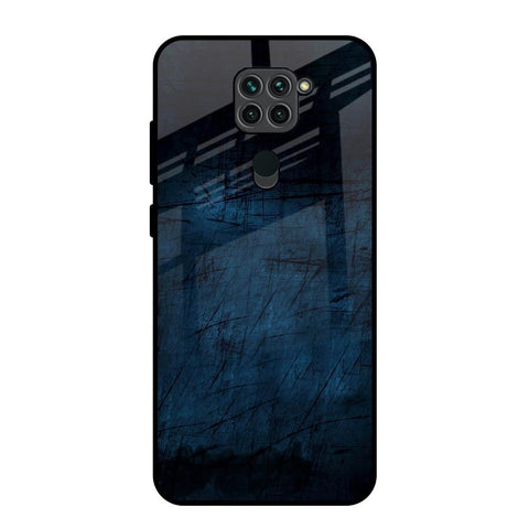 Dark Blue Grunge Glossy Case for Redmi Note 9