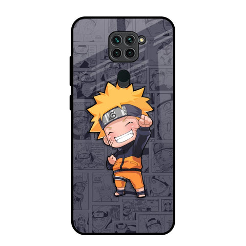 Orange Chubby Glossy Case for Redmi Note 9