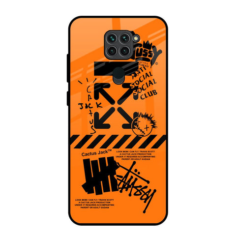 Anti Social Club Glossy Case for Redmi Note 9