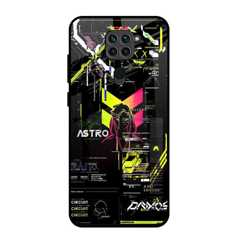 Astro Glitch Glossy Case for Redmi Note 9