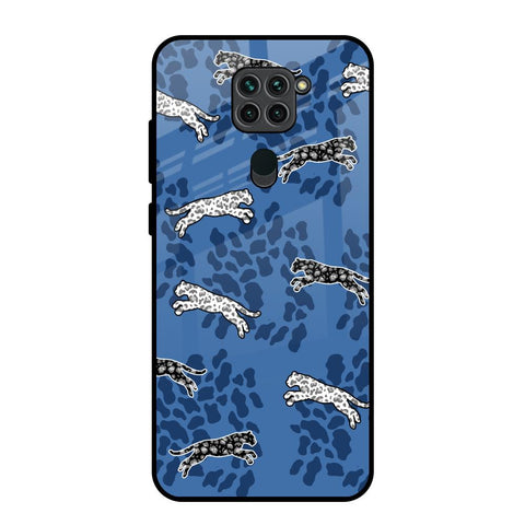 Blue Cheetah Glossy Case for Redmi Note 9