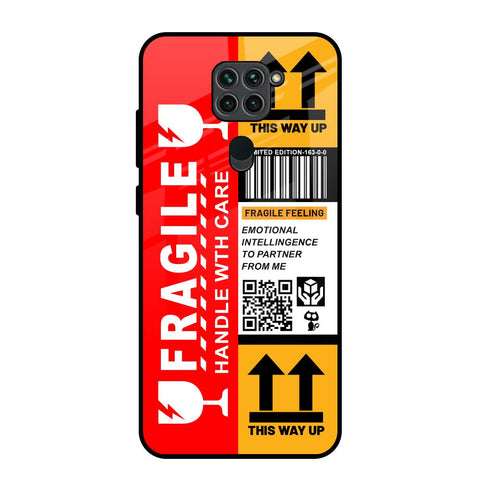 Handle With Care Glossy Case for Redmi Note 9