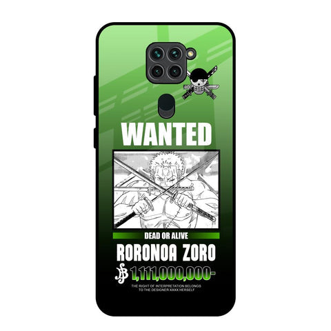 Zoro Wanted Glossy Case for Redmi Note 9