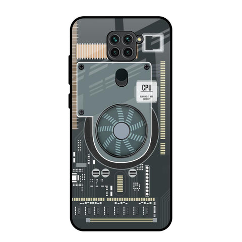 Motherboard Circuit Glossy Case for Redmi Note 9