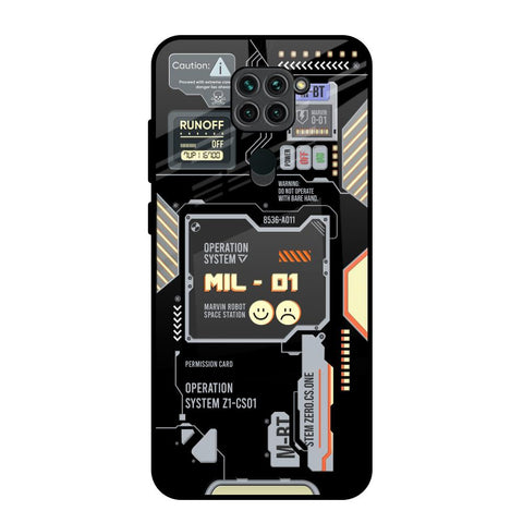 Exposed Parts Glossy Case for Redmi Note 9