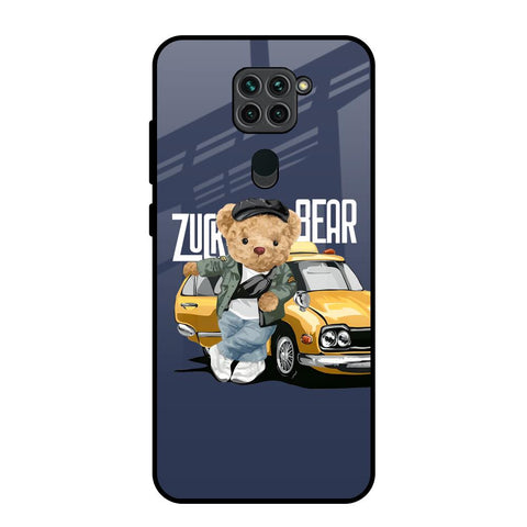 Adventurous Bear Glossy Case for Redmi Note 9