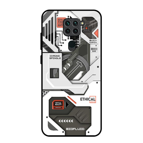 Explore Circuit Glossy Case for Redmi Note 9