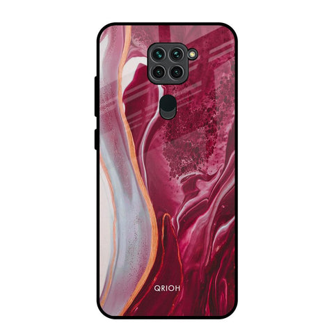 Crimson Ruby Glossy Case for Redmi Note 9