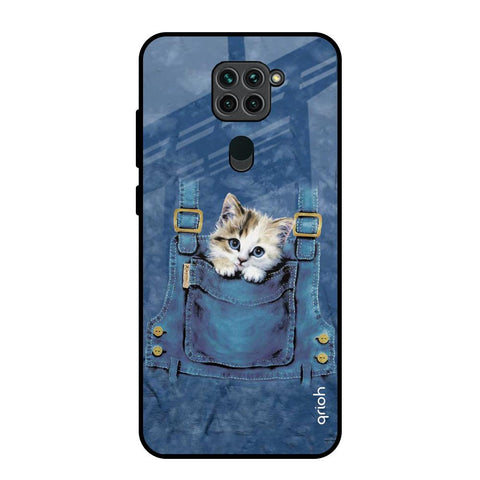 Kitty In Pocket Glossy Case For Redmi Note 9