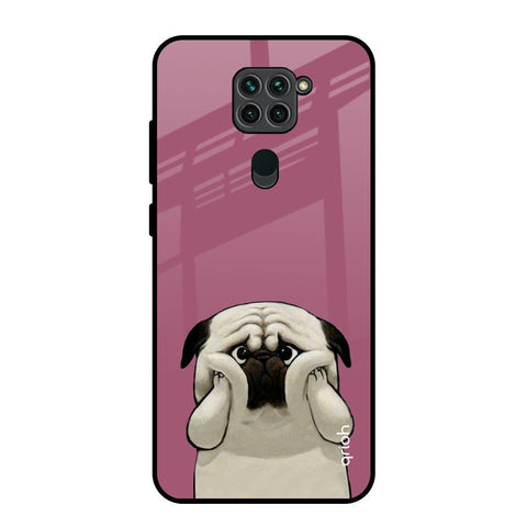 Funny Pug Face Glossy Case For Redmi Note 9